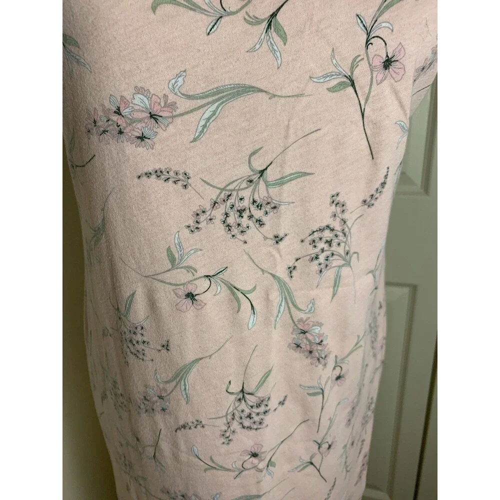 Vintage Adonna Women’s Cottage Floral Nightgown Pajama Sleeping Dress Small - Picture 4 of 11